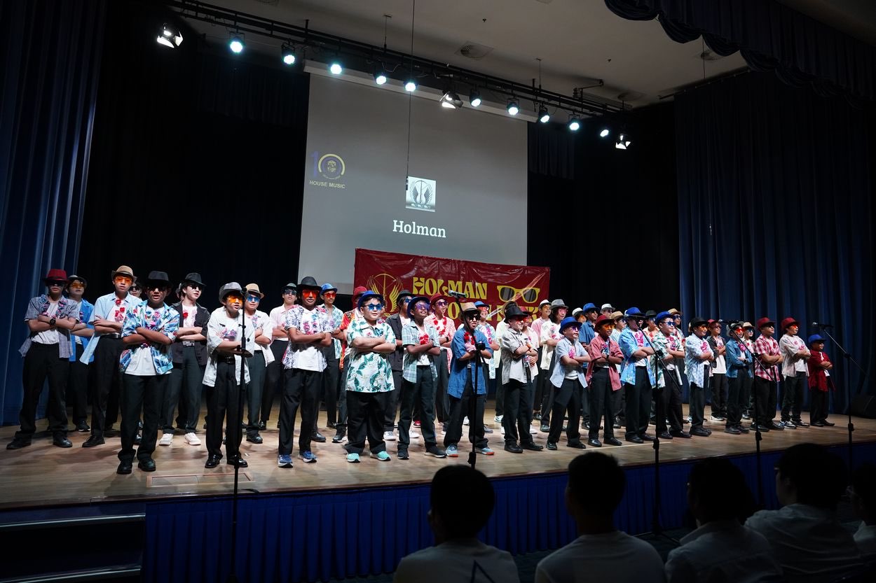 A performance at the Performing Arts Centre