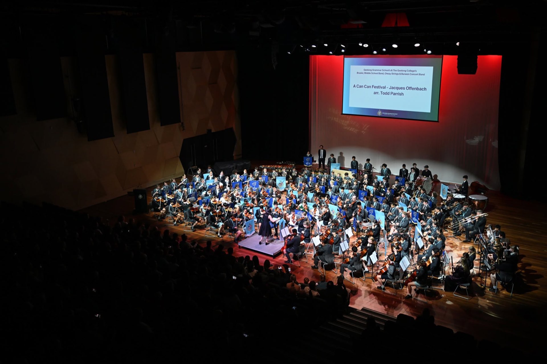A concert at the David Darling Centre